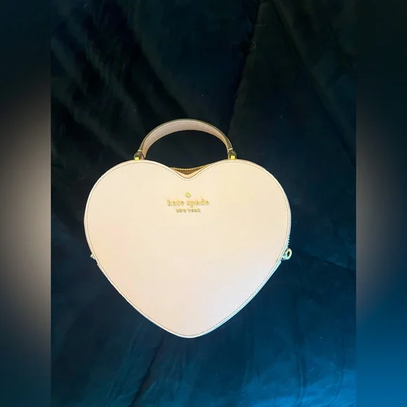 Kate Spade Pink Crossbody Heart Bag Bags